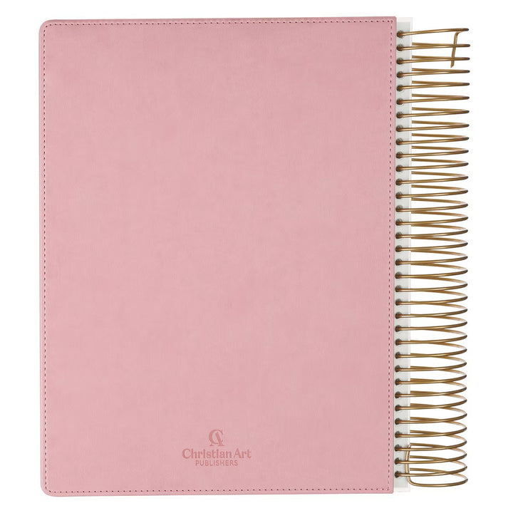 Pink Faux Leather Hardcover My Creative Bible Illustrators Edition