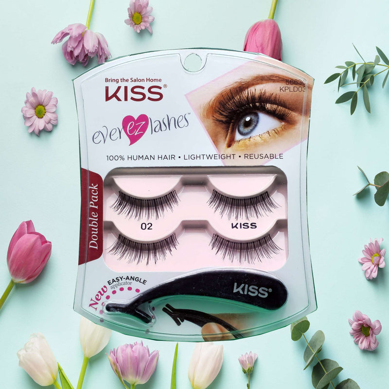 KISS EVER-EZ Lash Double Pack 02