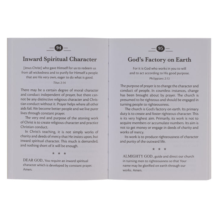 The Power of Prayer Mini Devotional BY E. M. BOUNDS