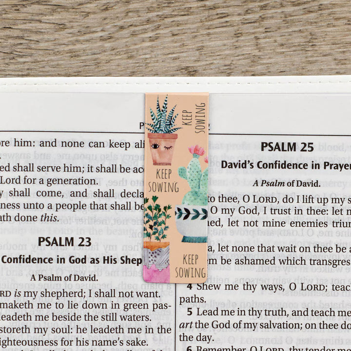 Succulent Garden Magnetic Bookmark Set