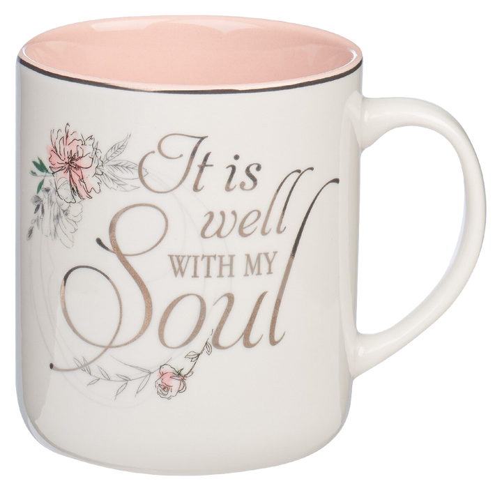 It Is Well Pink Ceramic Mug