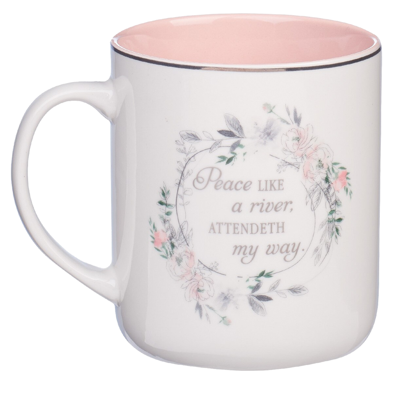 It Is Well Pink Ceramic Mug