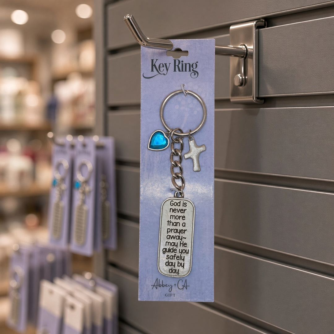 May angel wings wrap you - Keyring