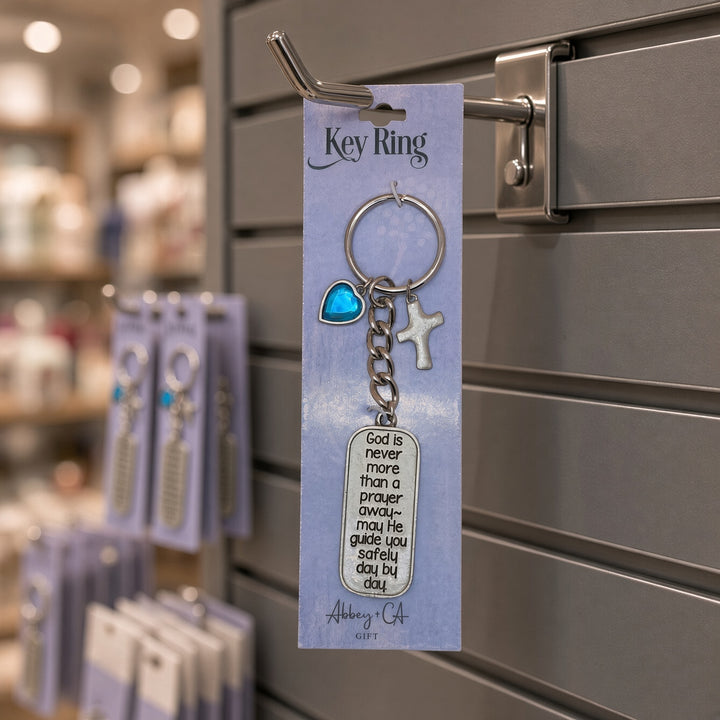 May angel wings wrap you - Keyring