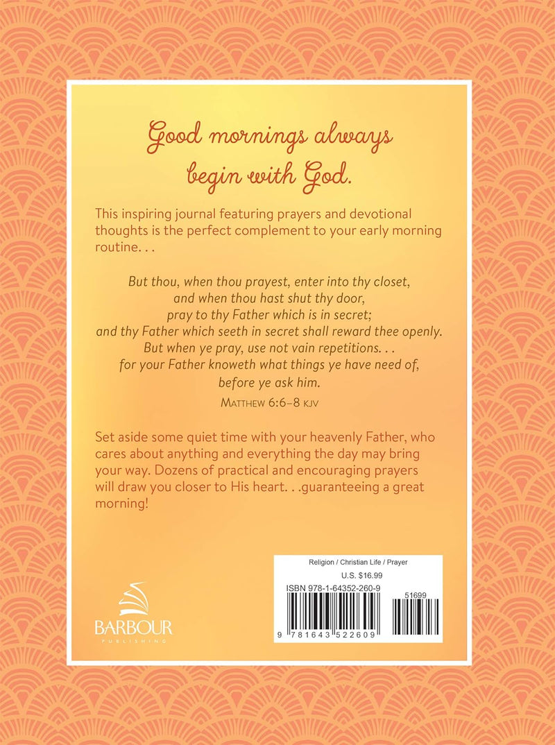 Mornings with God: A Devotional Prayer Journal Hardcover by Emily Biggers - Devotional Journal