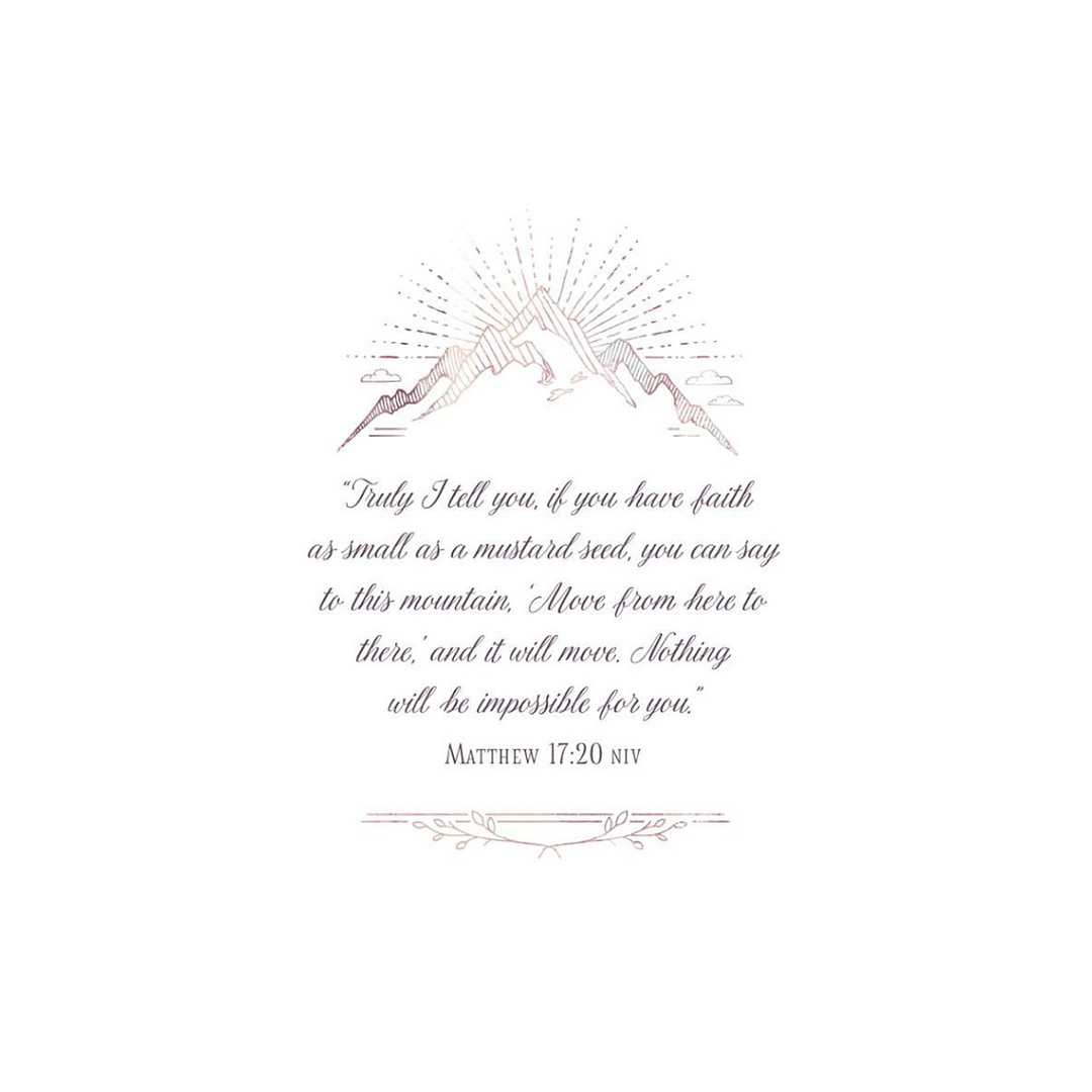 Moving Mountains: A Faith-Filled Devotional Journal for Women Hardcover Compiled by Barbour Staff