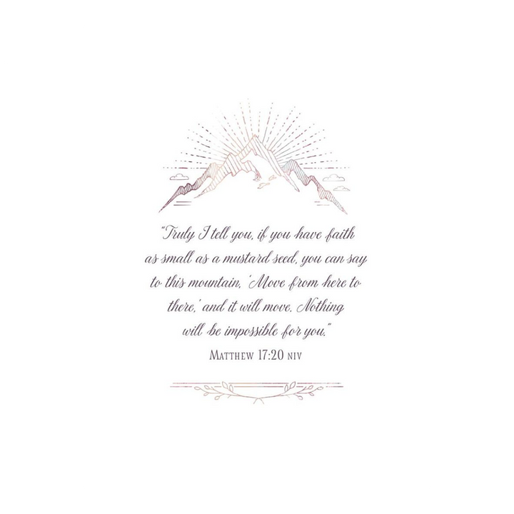 Moving Mountains: A Faith-Filled Devotional Journal for Women Hardcover Compiled by Barbour Staff