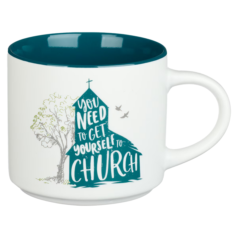 Get Yourself to Church Ceramic Coffee Mug