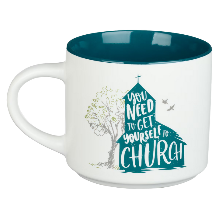 Get Yourself to Church Ceramic Coffee Mug