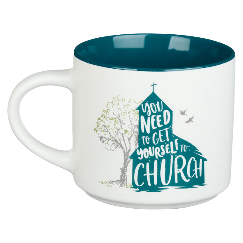 Get Yourself to Church Ceramic Coffee Mug