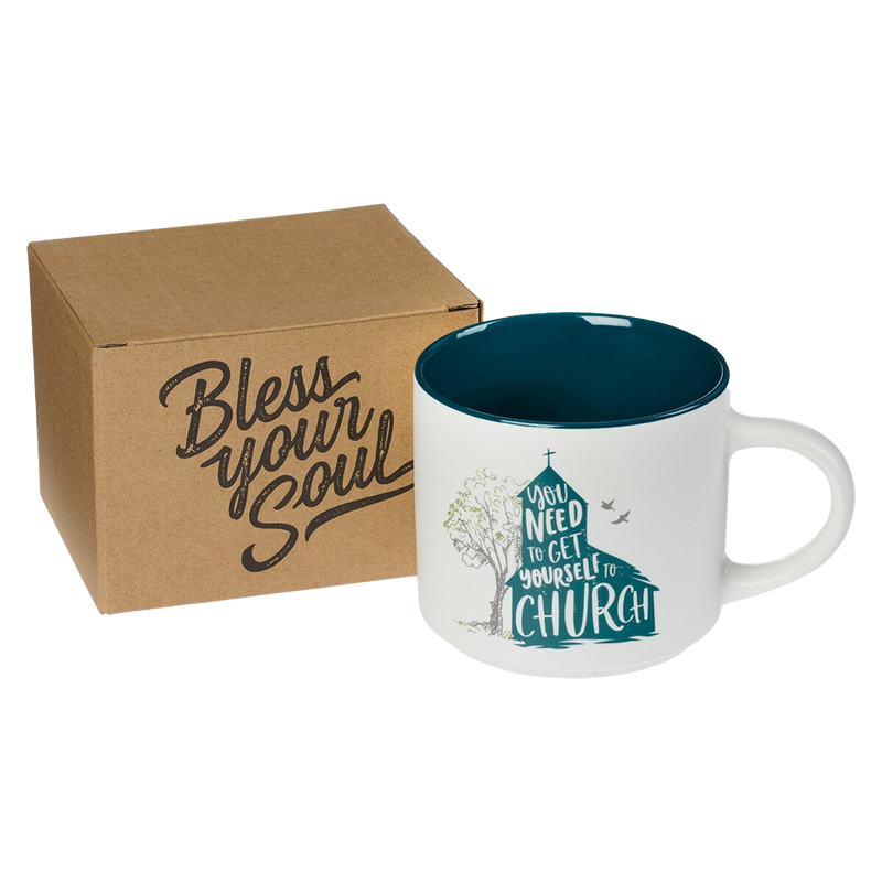 Get Yourself to Church Ceramic Coffee Mug