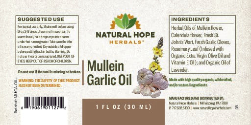 Mullein Garlic Oil