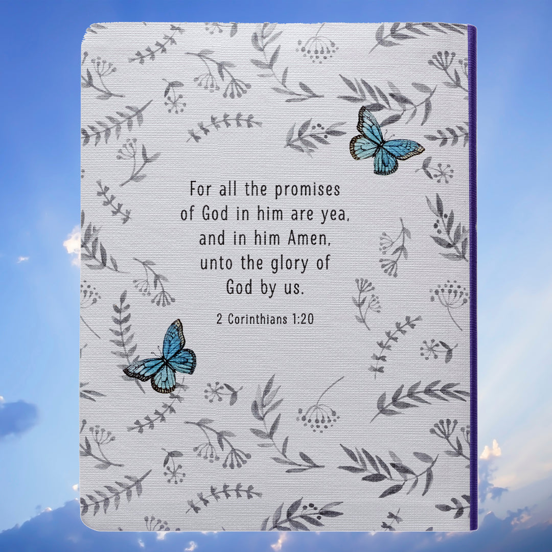 Purple Faux Leather Flexcover KJV My Promise Bible.