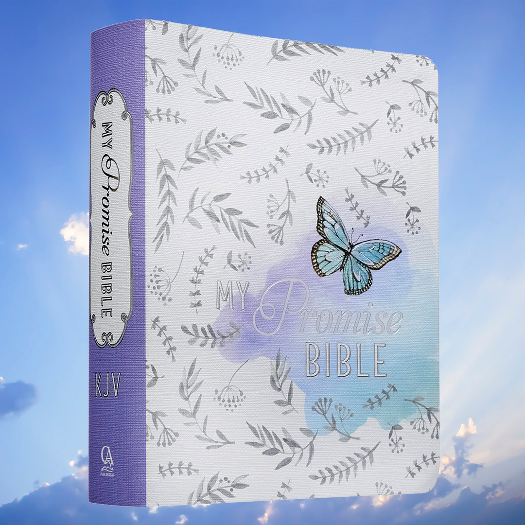 Purple Faux Leather Flexcover KJV My Promise Bible