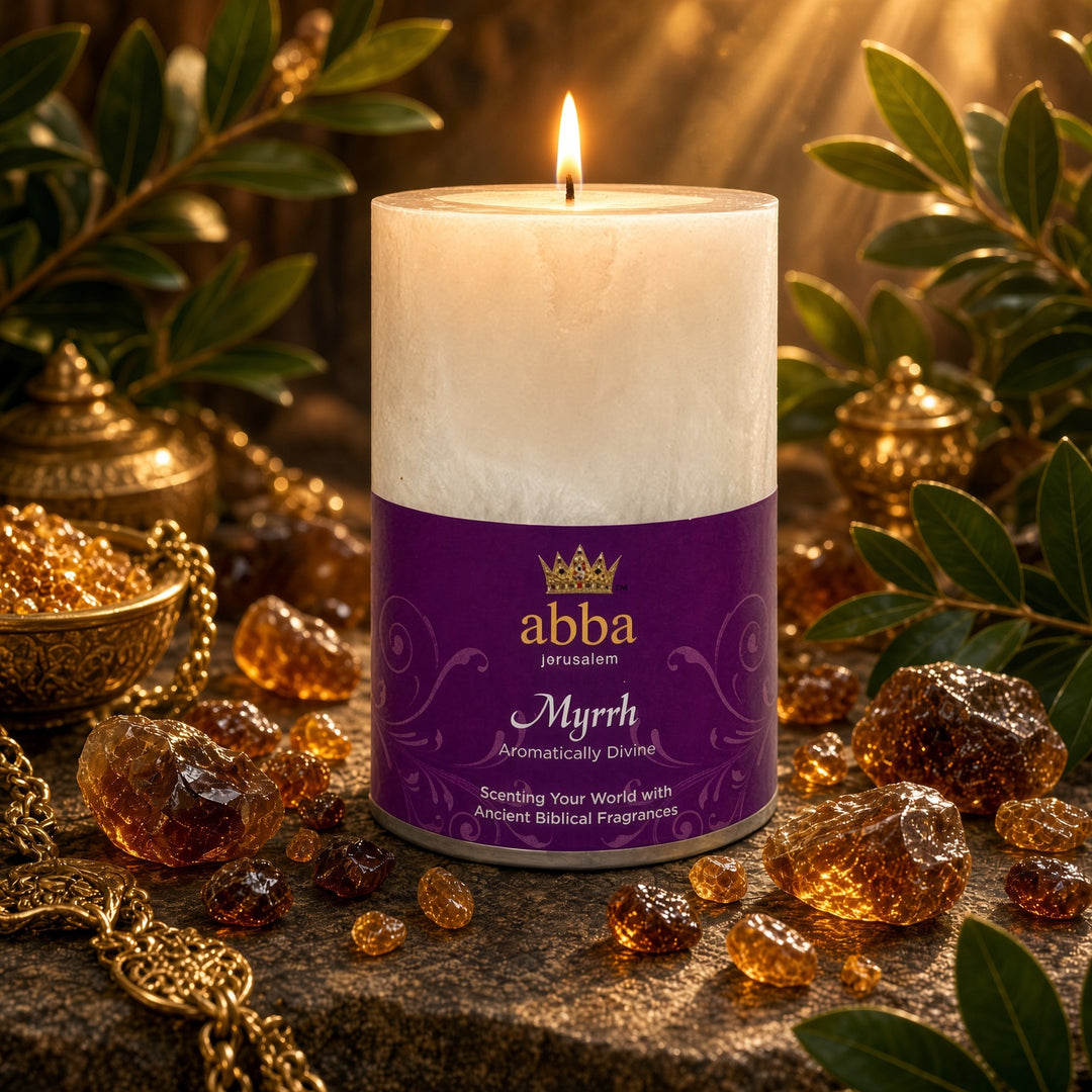 Myrrh Pillar Candle
