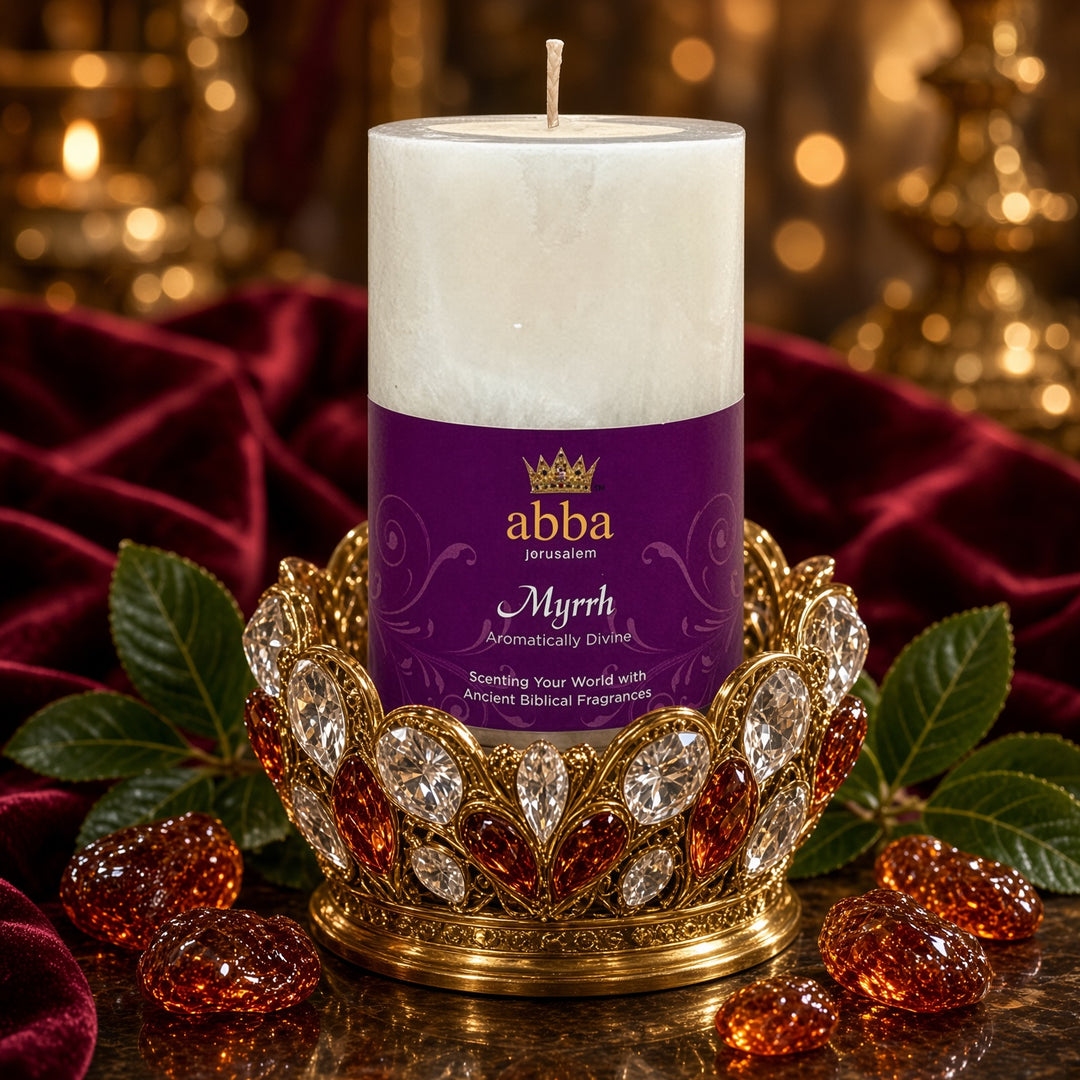 Myrrh Pillar Candle