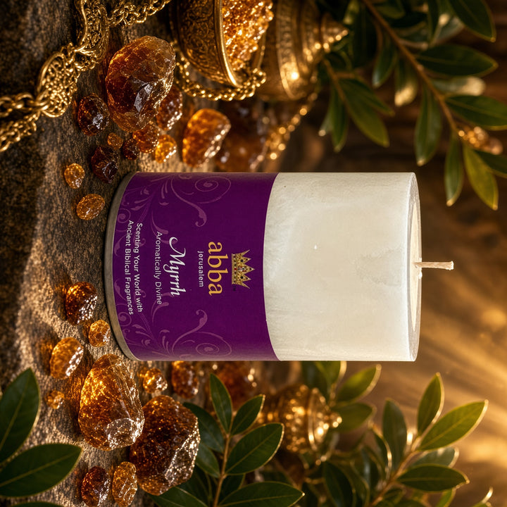 Myrrh Pillar Candle