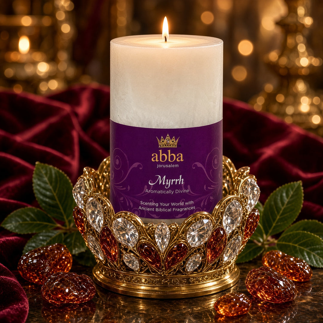Myrrh Pillar Candle