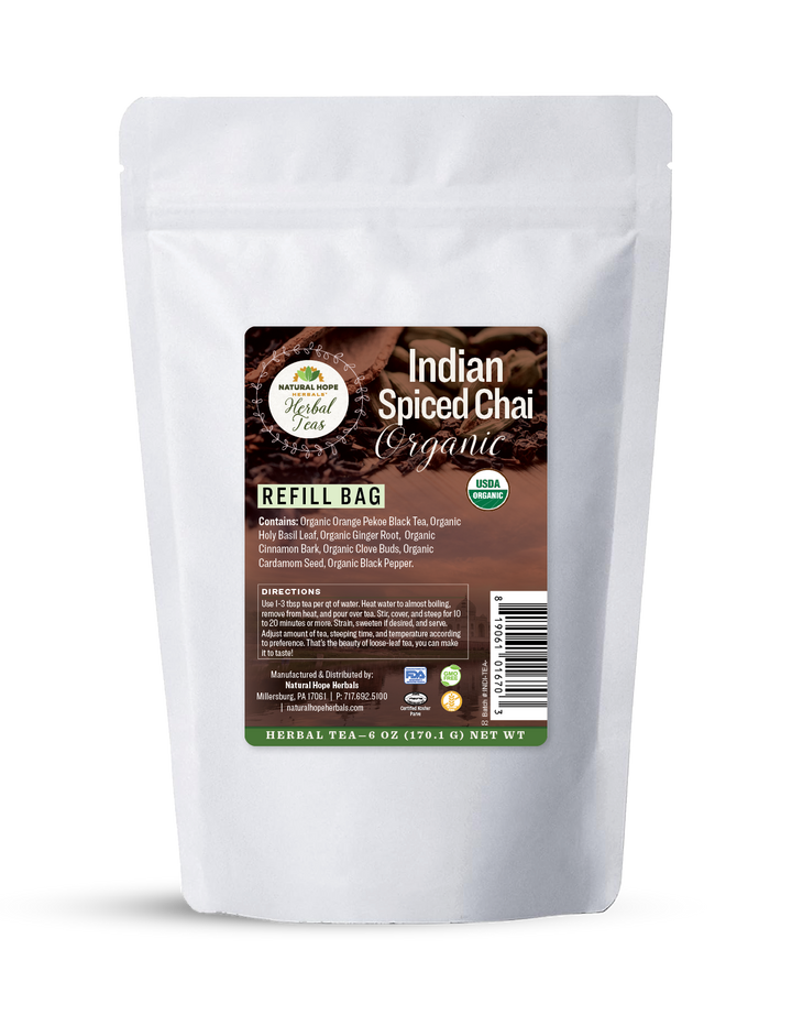 Organic Indian Spiced Chai Tea