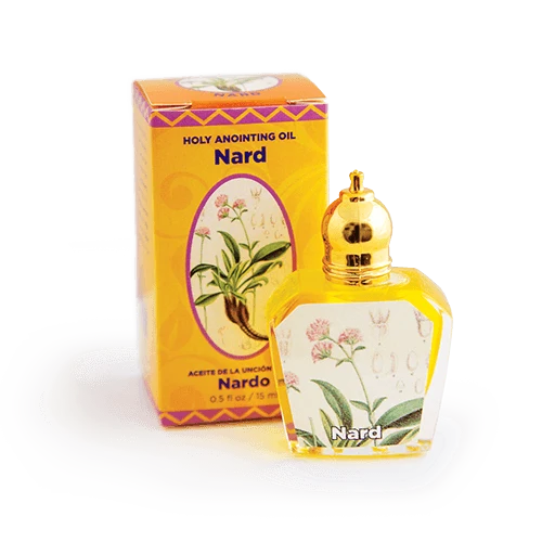 Spikenard Holy Land Anointing Oil from Israel, 1/2 oz Roller Bottle from Jerusalem, Locally Sourced Essences