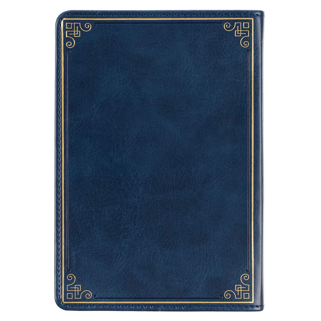 One Minute with God for Students Blue Faux Leather Devotional - BY RONALD A. BEERS, AMY E. MASON, KATHERINE J. BUTLER - General Gift Book