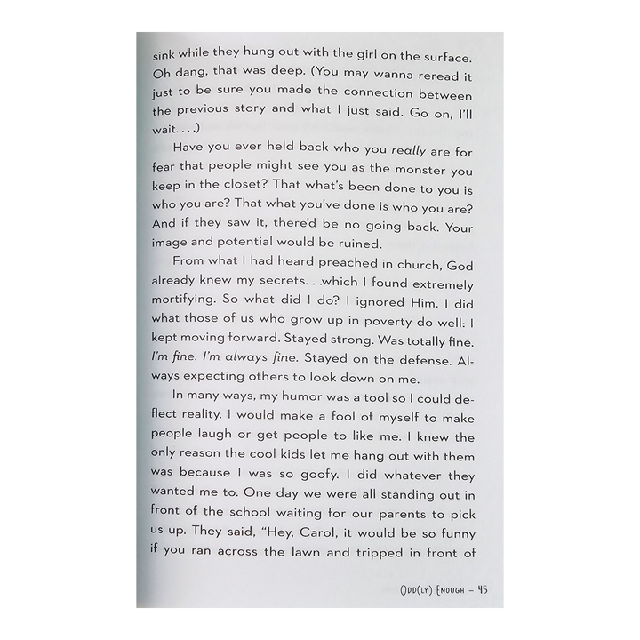 Odd(ly) Enough: Standing Out When the World Begs You To Fit In Paperback by Carolanne Miljavac