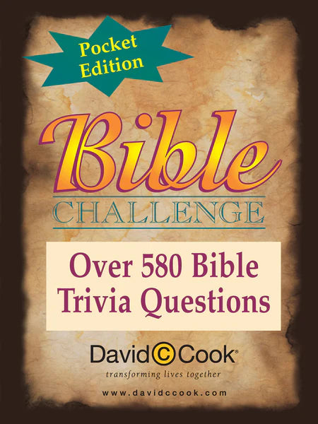 Pocket Bible Challenge Cards