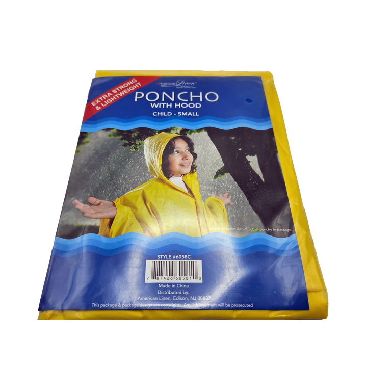 Poncho With Hood Medium - American Linen Home Essential