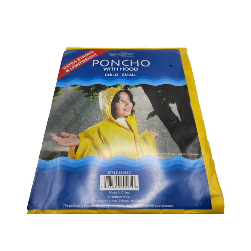 Poncho With Hood Medium - American Linen Home Essential
