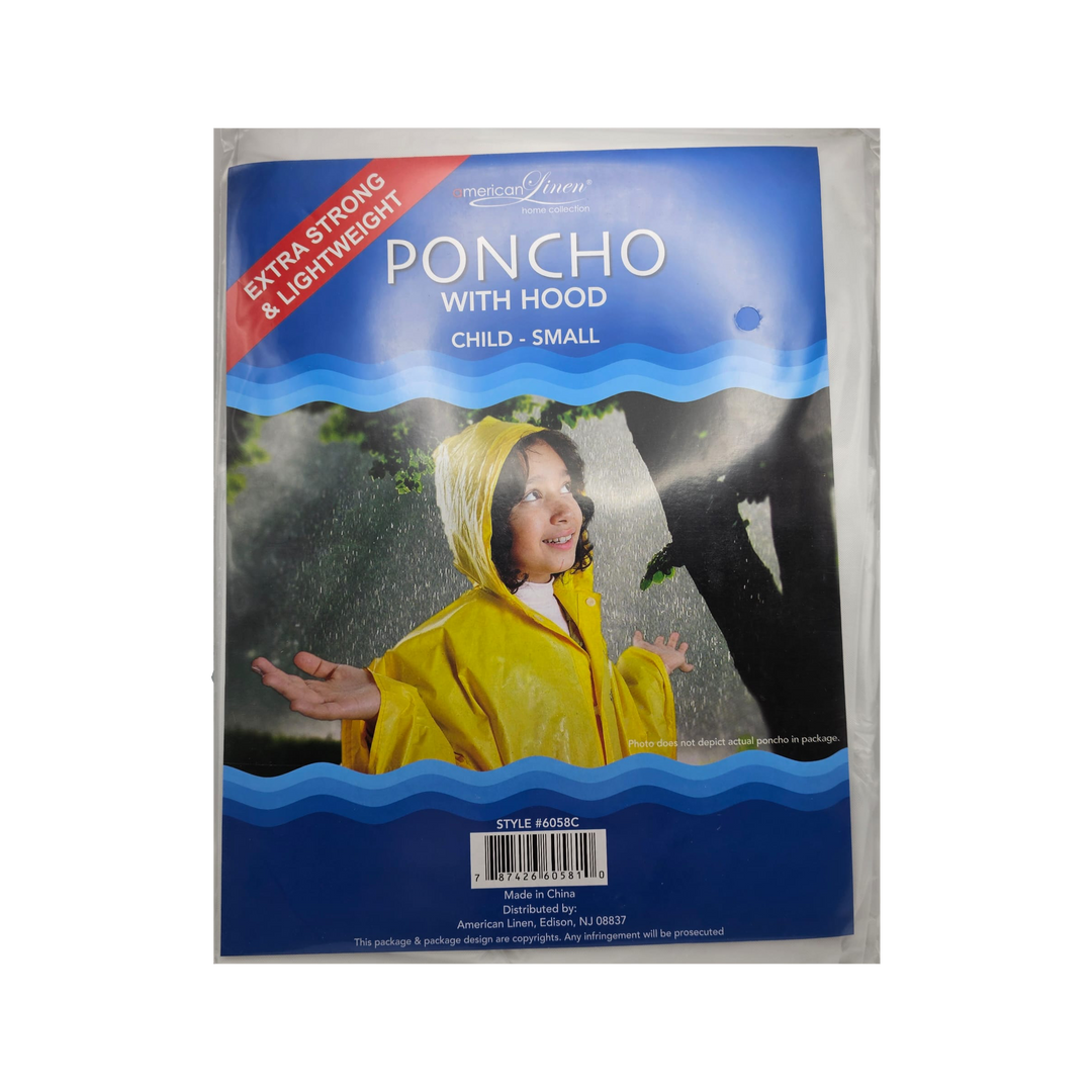 Poncho With Hood Medium - American Linen Home Essential