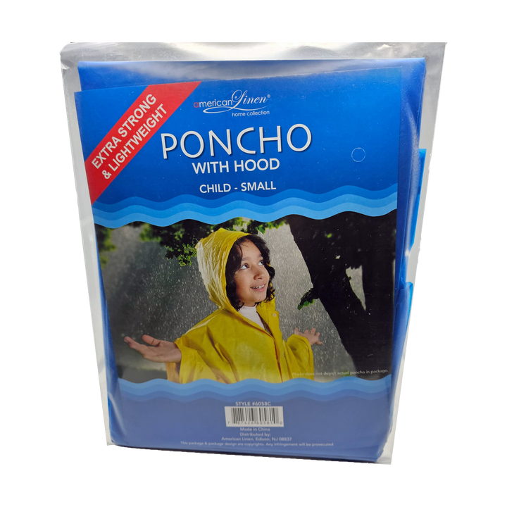 Poncho With Hood Medium - American Linen Home Essential