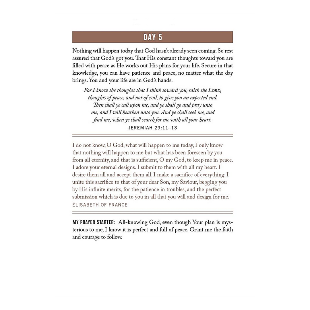 365 Devotions on the Power of Prayer for Men: Daily Inspiration from Classic Prayers Imitation Leather