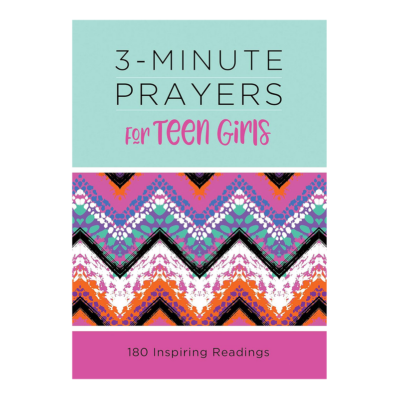 3-Minute Prayers for Teen Girls: 180 Inspiring Readings Paperback by Margot Starbuck