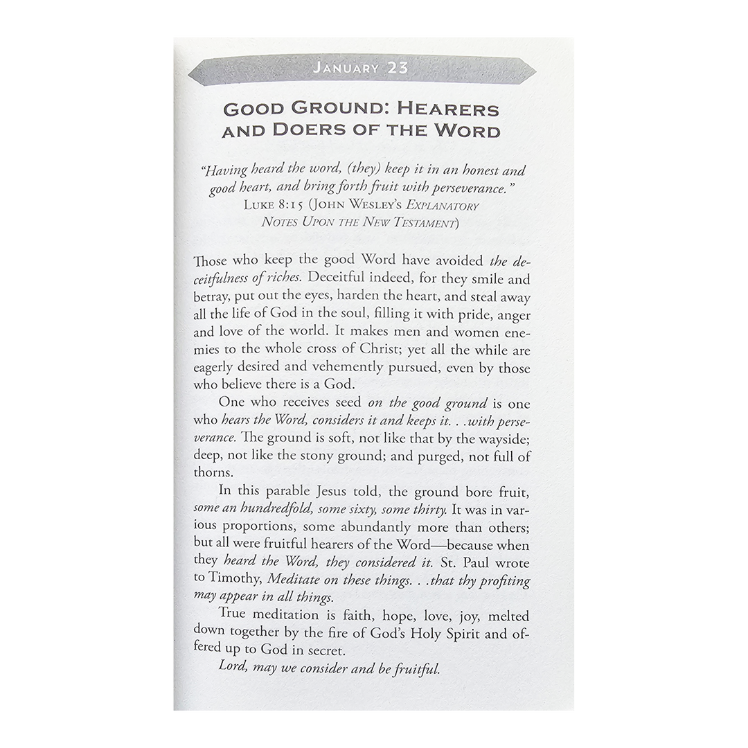 Renew My Heart: Daily Devotions from the Works of John Wesley by John Wesley &amp; Alice Russie