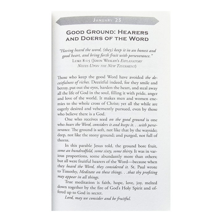 Renew My Heart: Daily Devotions from the Works of John Wesley by John Wesley &amp; Alice Russie