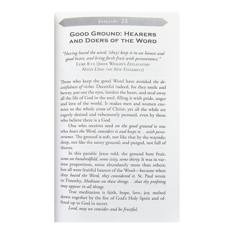 Renew My Heart: Daily Devotions from the Works of John Wesley by John Wesley & Alice Russie