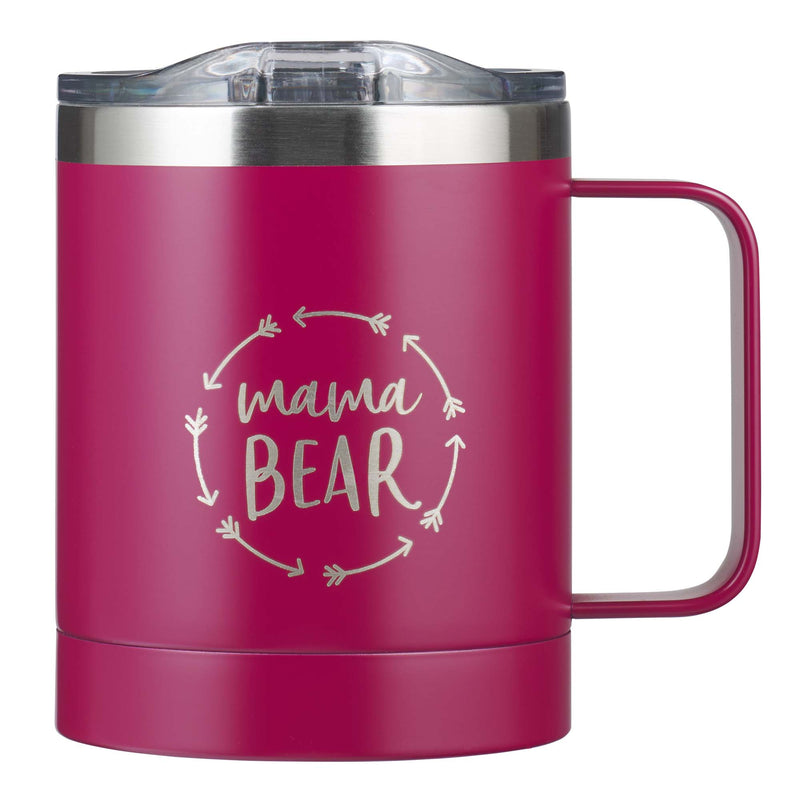 Mama Bear Stainless Steel Travel Mug