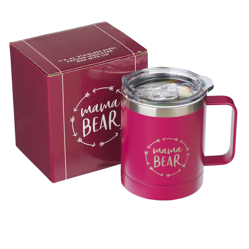 Mama Bear Stainless Steel Travel Mug