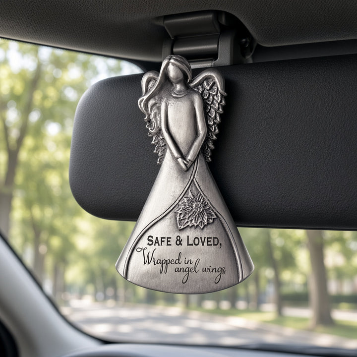 Safe &amp; Loved - Angel Visor Clip