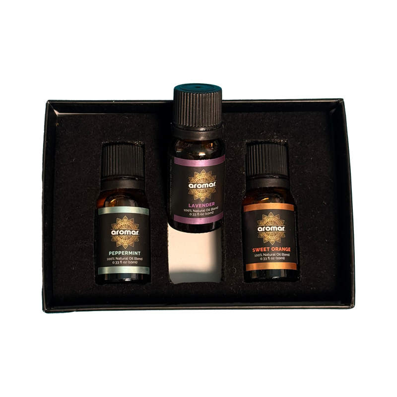 Essential Oils - Serenity Pack 3 Pack - Peppermint - Lavender - Sweet Orange