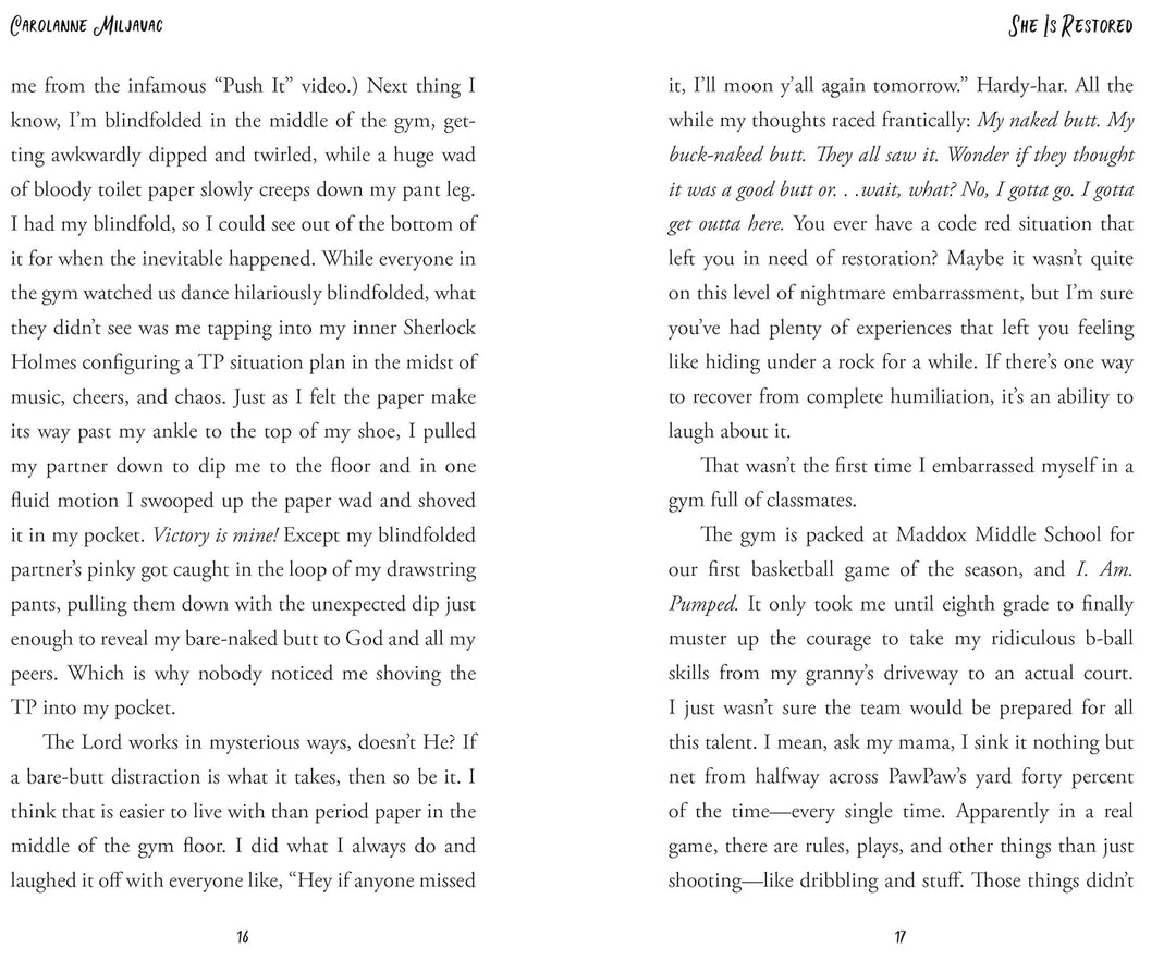 She Laughs: Choosing Faith over Fear Paperback by Carolanne Miljavac