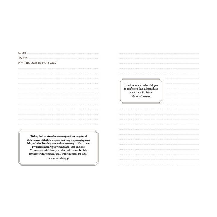 Spiritual Disciplines Journal