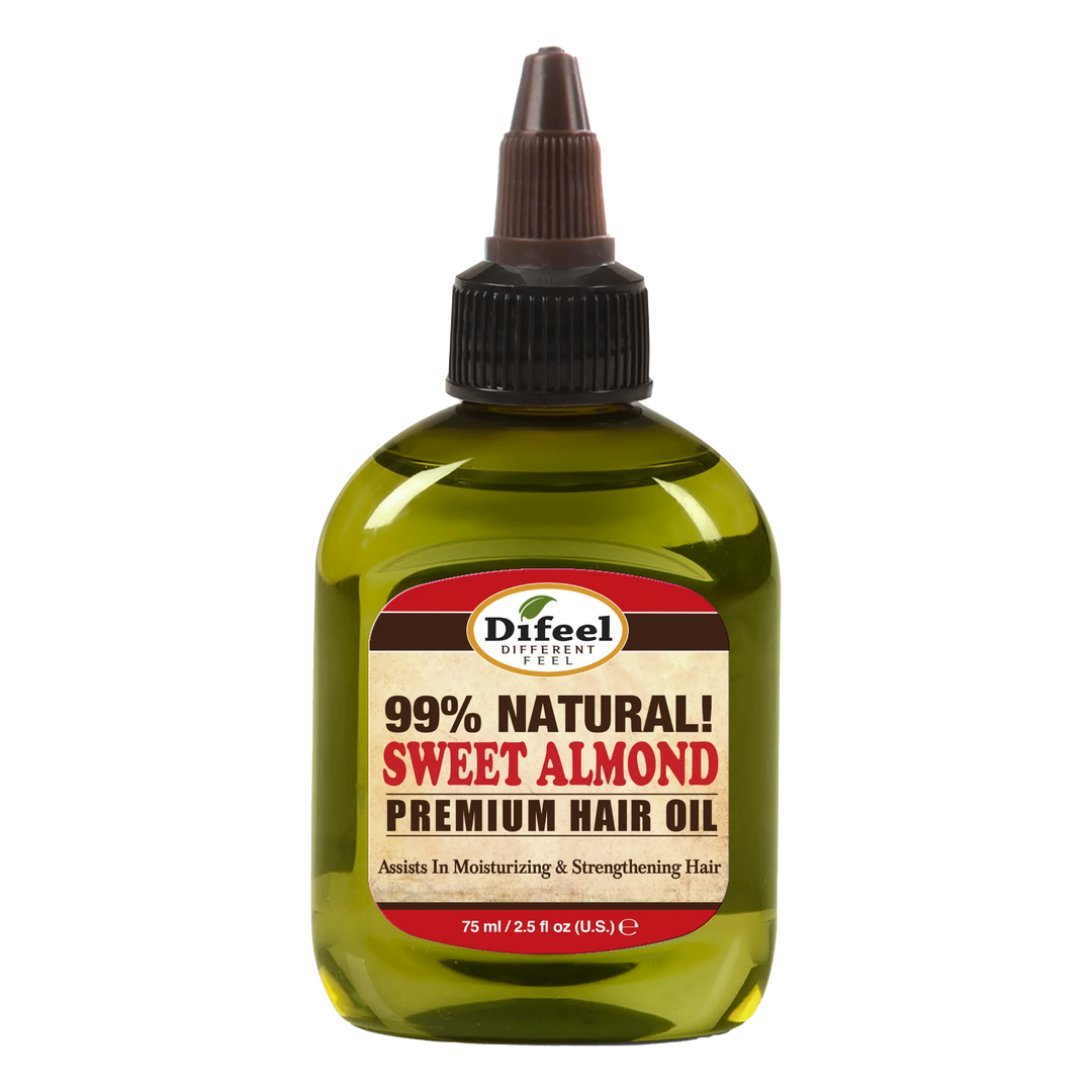 DIFEEL HAIR OIL - Sweet Almond Oil 2.5 OZ