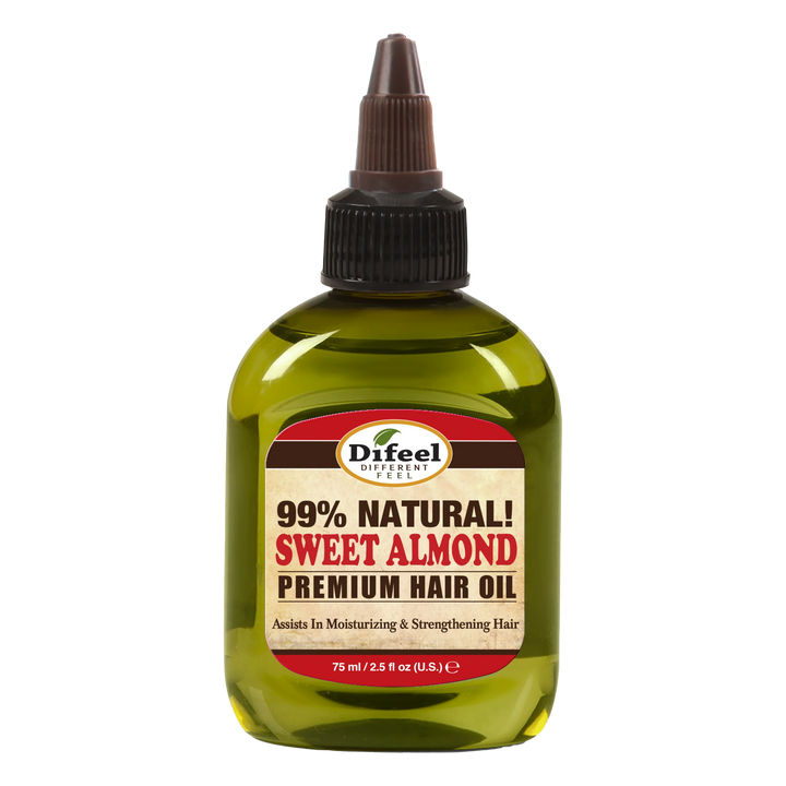 DIFEEL HAIR OIL - Sweet Almond Oil 2.5 OZ