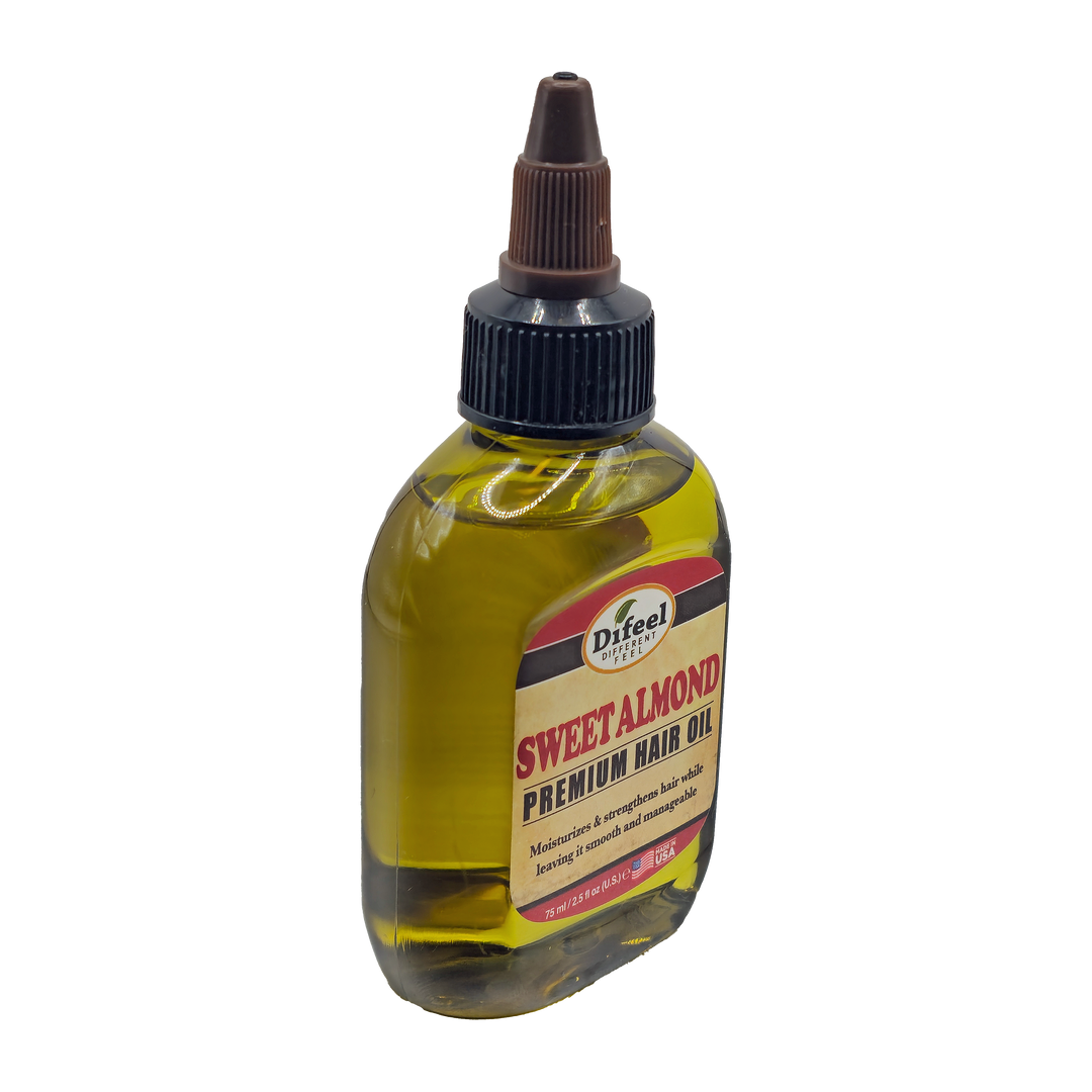DIFEEL HAIR OIL - Sweet Almond Oil 2.5 OZ