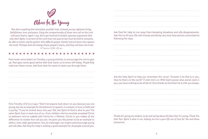 The 5-Minute Prayer Plan for Teen Girls Journal Imitation Leather by Marilee Parrish