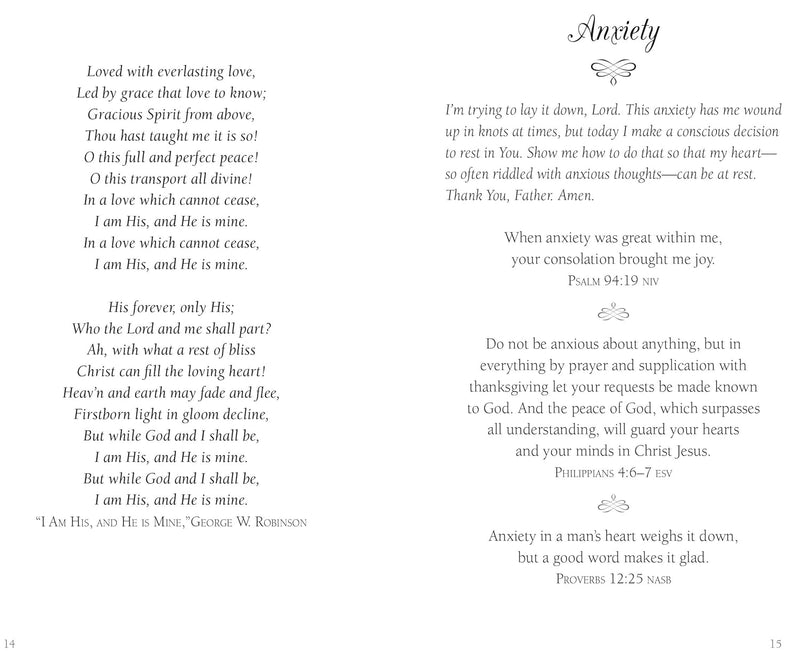 The Bible Promise Book for the Anxious Heart Paperback