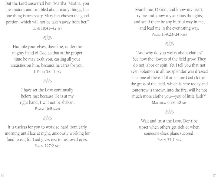 The Bible Promise Book for the Anxious Heart Paperback