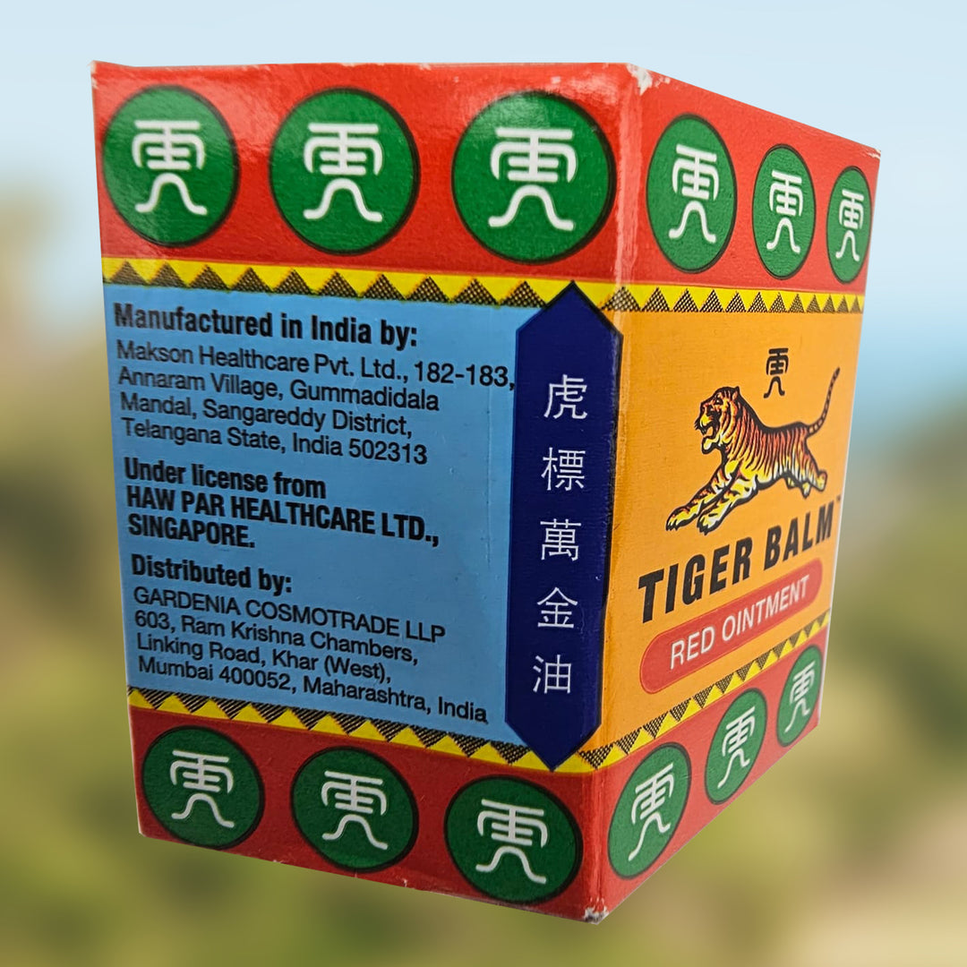 おまめさん ⭐︎REMI RELIEF L.A.C.A.L. TIGER Original Tiger Balm Red 21ml - Ointment for relief of neck