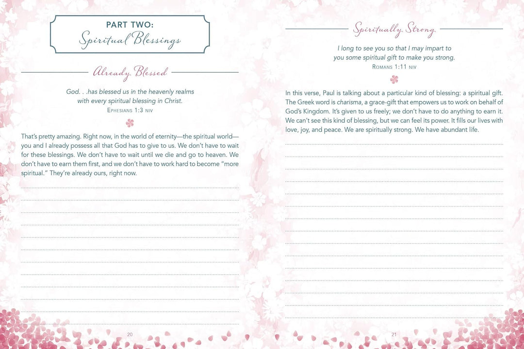 Today God Wants You to Know. . .You Are Blessed Devotional Journal Paperback by Rae Simons